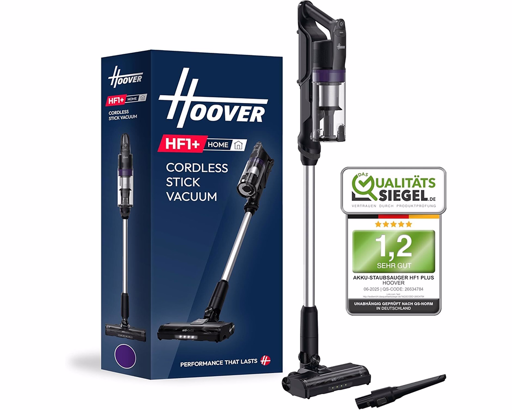 Packshot eines Hoover Staubsaugers
