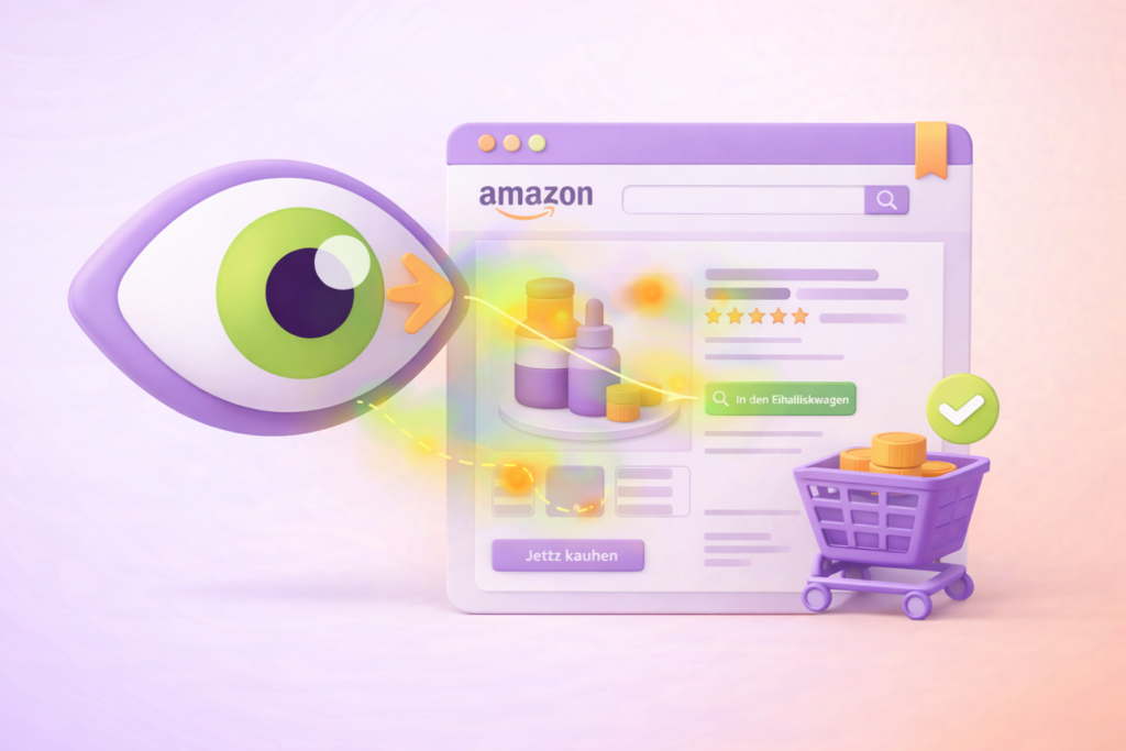 Eye Tracking auf Amazon