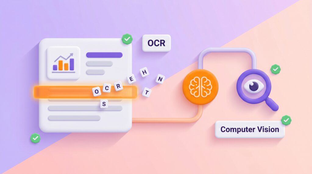 Amazon Listing Bilder KI-optimiert: OCR-Scan eines Listings, Rufus und Computer-Vision-Analyse
