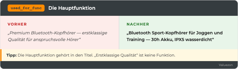 Before/After used_for_func: Main function clearly stated