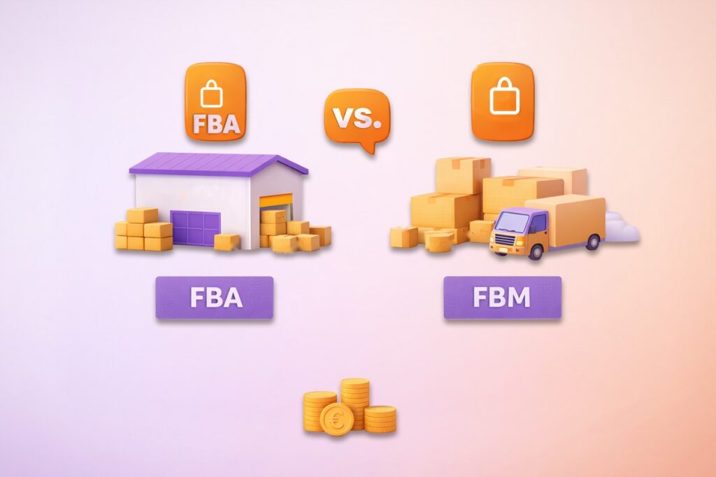 FBA vs. FBM auf Amazon